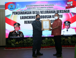 Kepala BNN RI Launching  Terobosan Kreatif  BNNP Sulawesi Utara