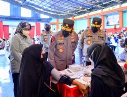 Akselerasi Vaksinasi Serentak Indonesia, Kapolri: Agar Laju Pengendalian Covid-19 saat Nataru Bisa Dijaga