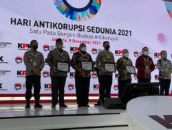 Polda Sumut Terima Piagam Penghargaan sebagai Polda Terbaik di Hari Anti Korupsi