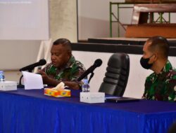Jelang Seleksi Penerimaan Prajurit TNI AL Yang Berkualitas, Panda Lantamal XIV Sorong Beserta Jajaran Terima Pelatihan Personel Pelaksana Dari TIM Lapetal