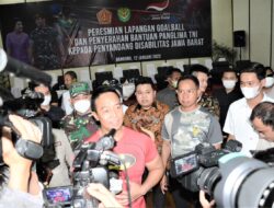 Jenderal TNI Andika Perkasa, Berikan Sarana Latihan Atlet Disabilitas