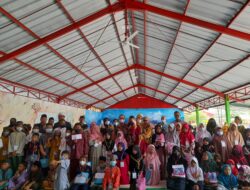 Ratusan Anak Yatim di Bateng Terima THR, Bupati Algafry Siap Libatkan Para OPD