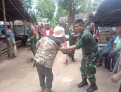 Satgas Kodim Maluku Yonarhanud 11/WBY Melaksanakan Anjangsana Di Dusun Kodamara Negeri Rohomoni Kec. Pulau Haruku Kab. Maluku Tengah