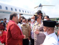 Kunjungan Kerja ke RAPP, Menko Perekonimian Puji Penanganan Covid-19 Oleh Polda Riau Bersama TNI