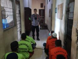 Bimbingan Rohani Bagi Tahanan Polres Lhokseumawe, Bahas Keutamaan Rezeki Halal Untuk Keluarga