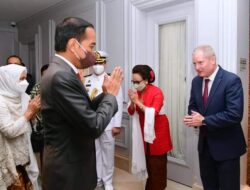Presiden dan Ibu Iriana Jokowi tiba di Washington DC