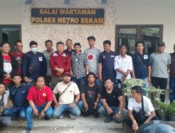 Ketua Umum Iwo Indonesia Icang Rahardian Kunjungi Balai Wartawan Pokja Polres Metro Bekasi
