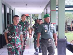 Komandan Secapa AD Kunjungi Langsung Yonif Raider 300 Untuk Melihat OJT Siswa Diktukpa TNI-AD