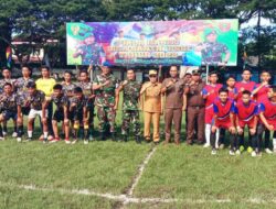 Turnamen Sepak Bola Piala Kasad Liga Santri PSSI Tahun 2022 di Wilayah Kodim 1410/Bantaeng Resmi Dibuka