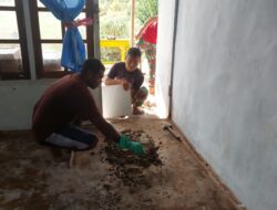 Bukti Cinta kepada Warga, Prajurit Satgas Yonif 123/Rajawali Bantu Renovasi Rumah Pendeta