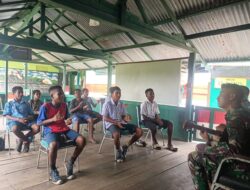 Ekspresikan Seni Musik Pemuda Papua, Satgas Yonif 126/KC Adakan Pelatihan Alat Musik Gratis
