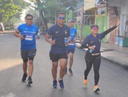 Polres Bantaeng Kawal Event Bantaeng Run 2022