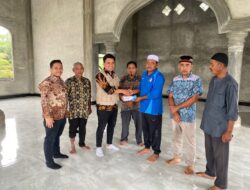 YBM-PLN UPK Nagan Raya Salurkan Bantuan Pembangunan Masjid di Nagan Raya dan Aceh Barat