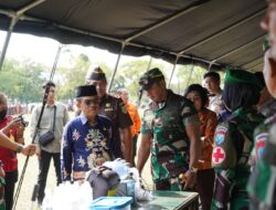 Pangdam XII/Tpr Dampingi Kepala BNPB Pimpin Apel Gelar Pasukan dan Sarana Prasarana Karhutla Provinsi Kalteng
