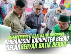 Memperingati Hari Batik Nasional, Dekranasda Kabupaten Berau Menggelar Gebyar Batik Berau.