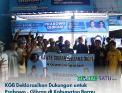 KGB Deklarasikan Dukungan untuk Prabowo – Gibran di Kabupaten Berau