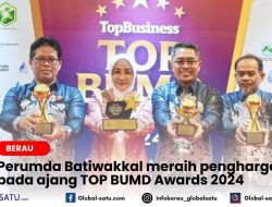 Perumda Batiwakkal meraih penghargaan pada ajang TOP BUMD Awards 2024